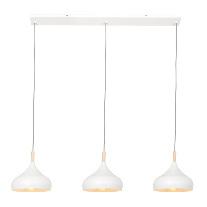 Steinhauer White Veneer Hängelampe Björr Pendellampe Leuchte Lampe Deckenlampe