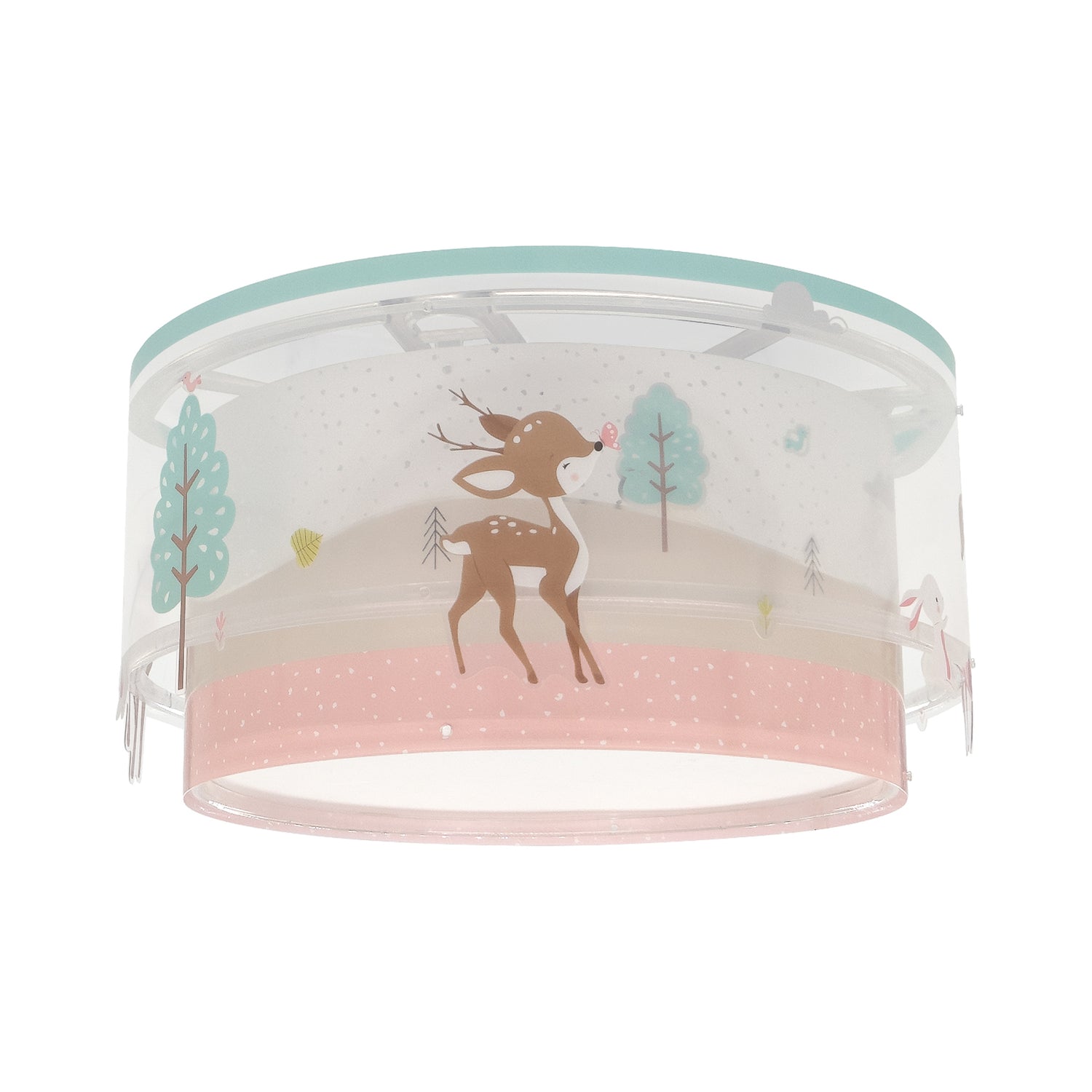 B-Ware Dalber Kinder Deckenleuchte Deckenlampe Loving Deer Rehmotiv Kinderzimmer Lampe - 8420406612768