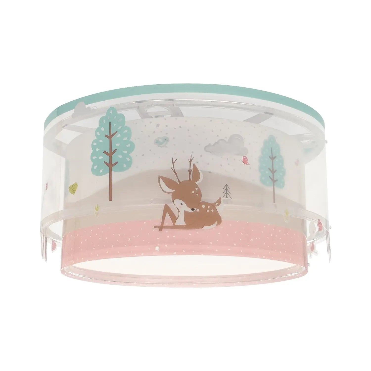 B-Ware Dalber Kinder Deckenleuchte Deckenlampe Loving Deer Rehmotiv Kinderzimmer Lampe - 8420406612768