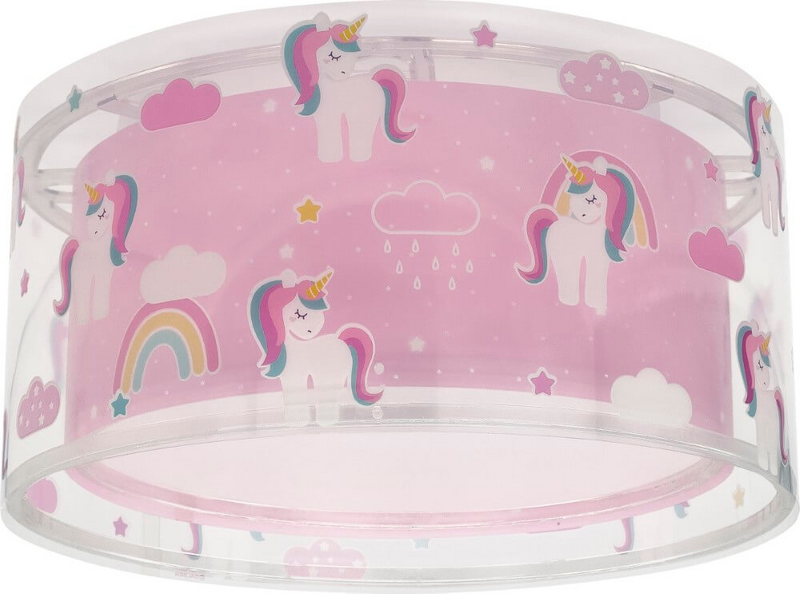 B-Ware Dalber Unicorns Deckenlampe Deckenleuchte Deckenlicht Lampe Einhornmotiv 1 Flg.  - 8420406415963