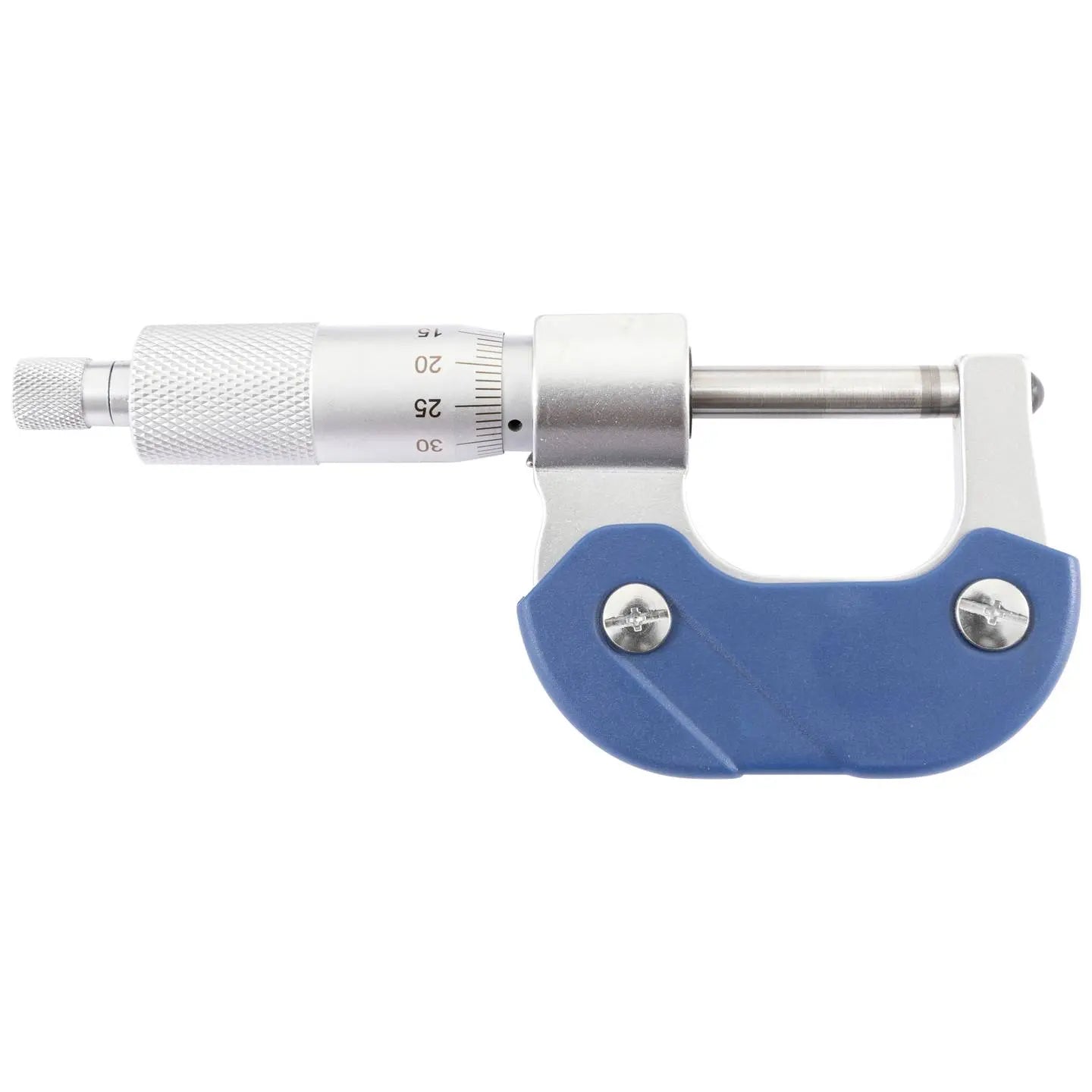 B-Ware Dasqua Bügelmessschraube Außenmikrometer Messschraube 0 25 Mm Chrom Messgerät - 4064161307305