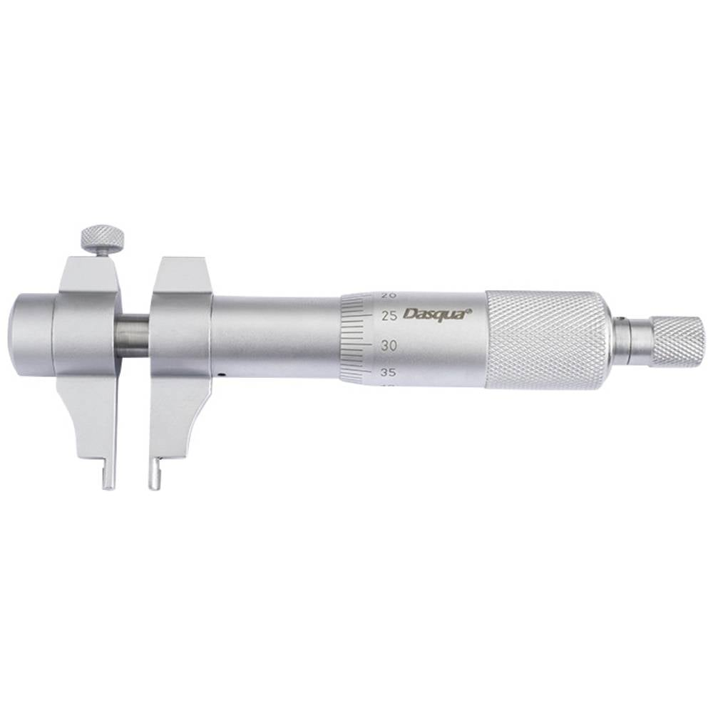 B-Ware Dasqua 4911 8110 Innenmikrometer Mit Kontrollmaß 25   50 Mm Ablesung: 0.01 Mm  - 4064161307374