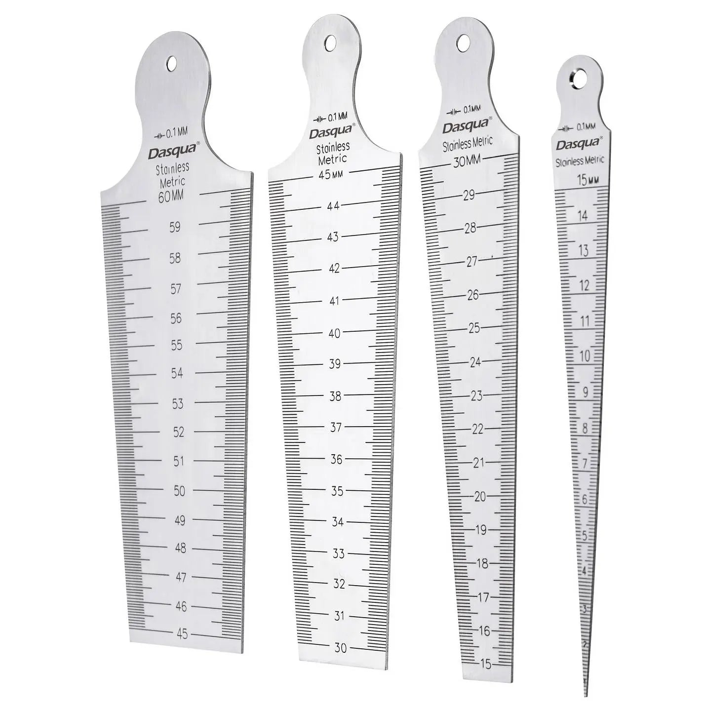 B-Ware Dasqua Schweißlehren Set Messlehre Schweißlehre Schweißmessgerät Kalibriert - 4064161340241