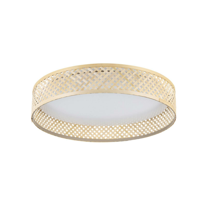 Eglo Led Deckenleuchte Luppineria Hängeleuchte Lampe Bambusgeflecht ø 38cm B-Ware - 9008606244034