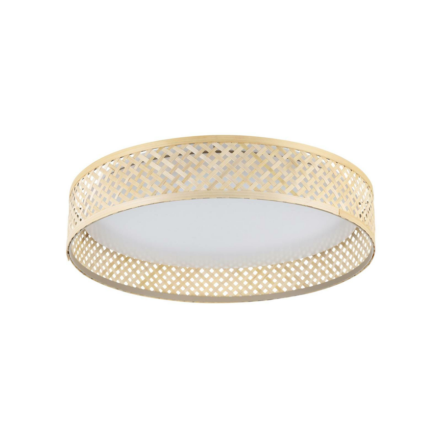 Eglo Led Deckenleuchte Luppineria Hängeleuchte Lampe Bambusgeflecht ø 38cm B-Ware - 9008606244034
