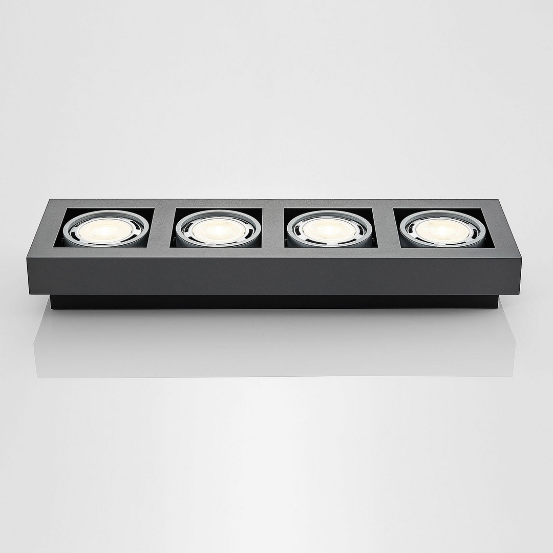 Arcchio Led Deckenstrahler Ronka Wohnzimmerleuchte Deckenlampe Gu10 Dunkelg183 B-Ware