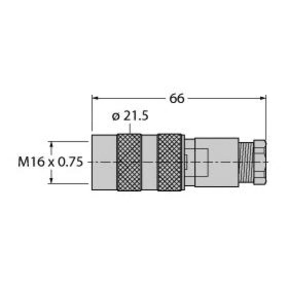 Turck 6934731 Sensor /Aktor Steckverbinder Unkonfektioniert B-Ware - 4047101458923