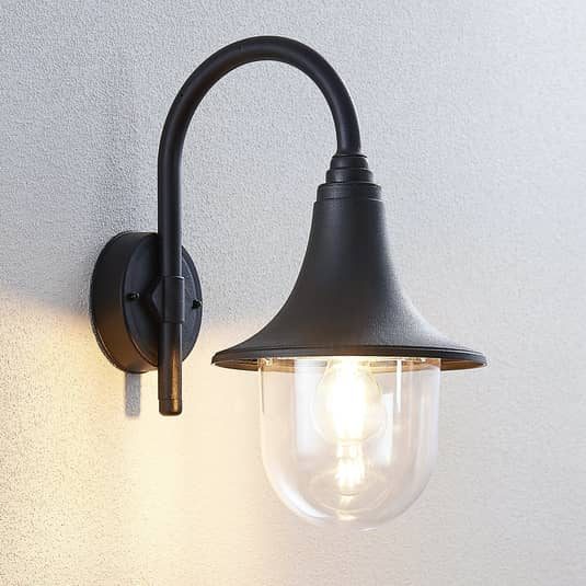 Lindby Außenwandlampe Nalevi Außenwandleuchte Wandleuchte Lampe Leuchte 2 STÜCK