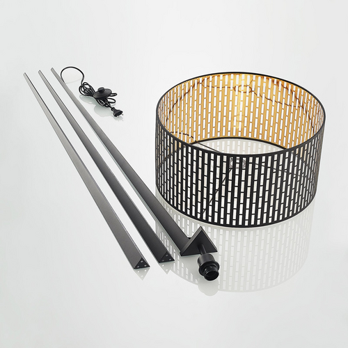 Lindby Thoralf Stehleuchte Mit Tripodgestell Stehlampe Standlampe Leuchte Lampe B-Ware