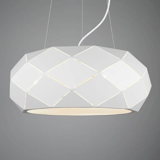 Trio Lighting Hängeleuchte Zandor Pendelleuchte Deckenlampe Lampe Weiß Metall426 B-Ware - 4017807422061