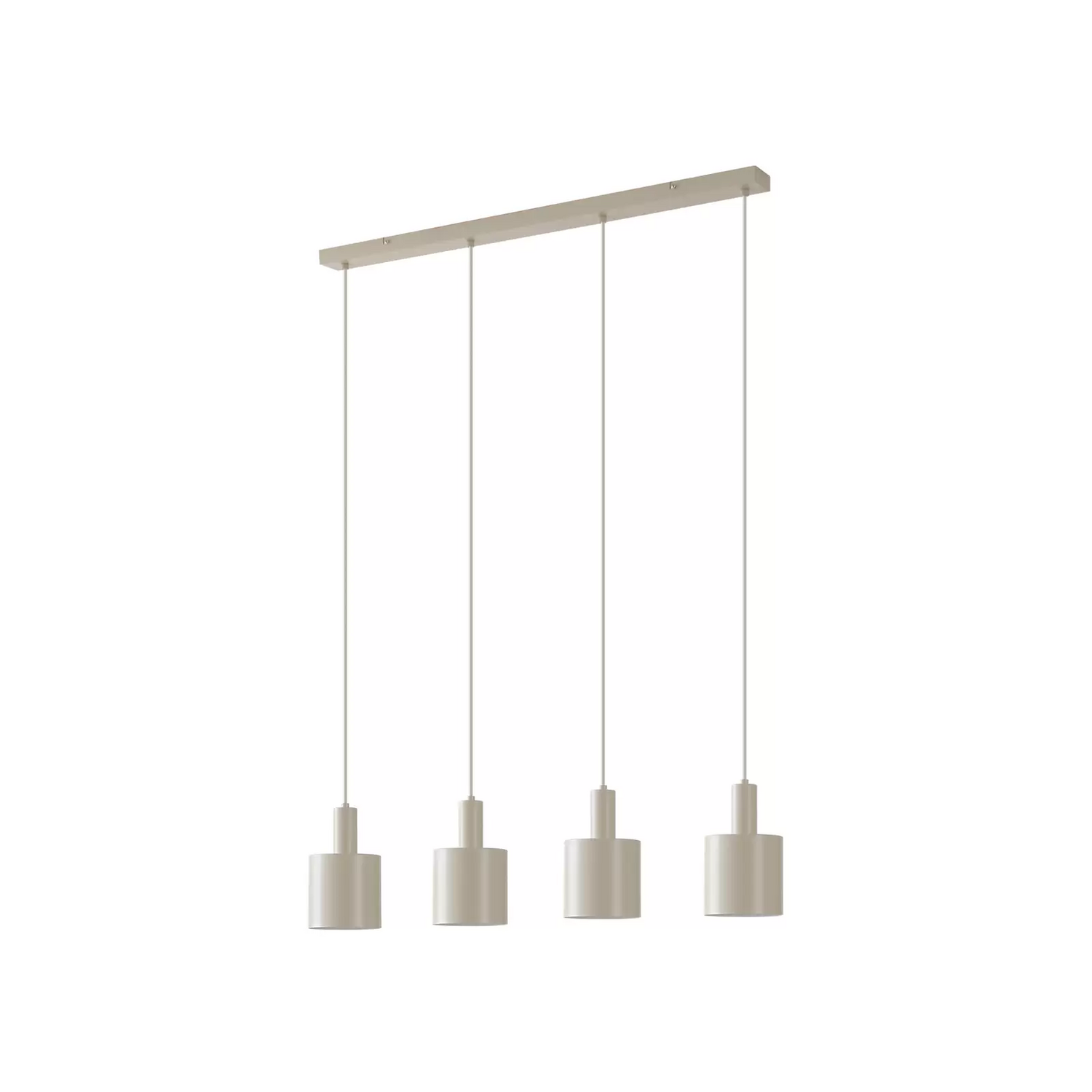 B-Ware Lindby Hängeleuchte Ovelia Beige 4 Flg. Deckenleuchte Hängelampe Deckenlampe