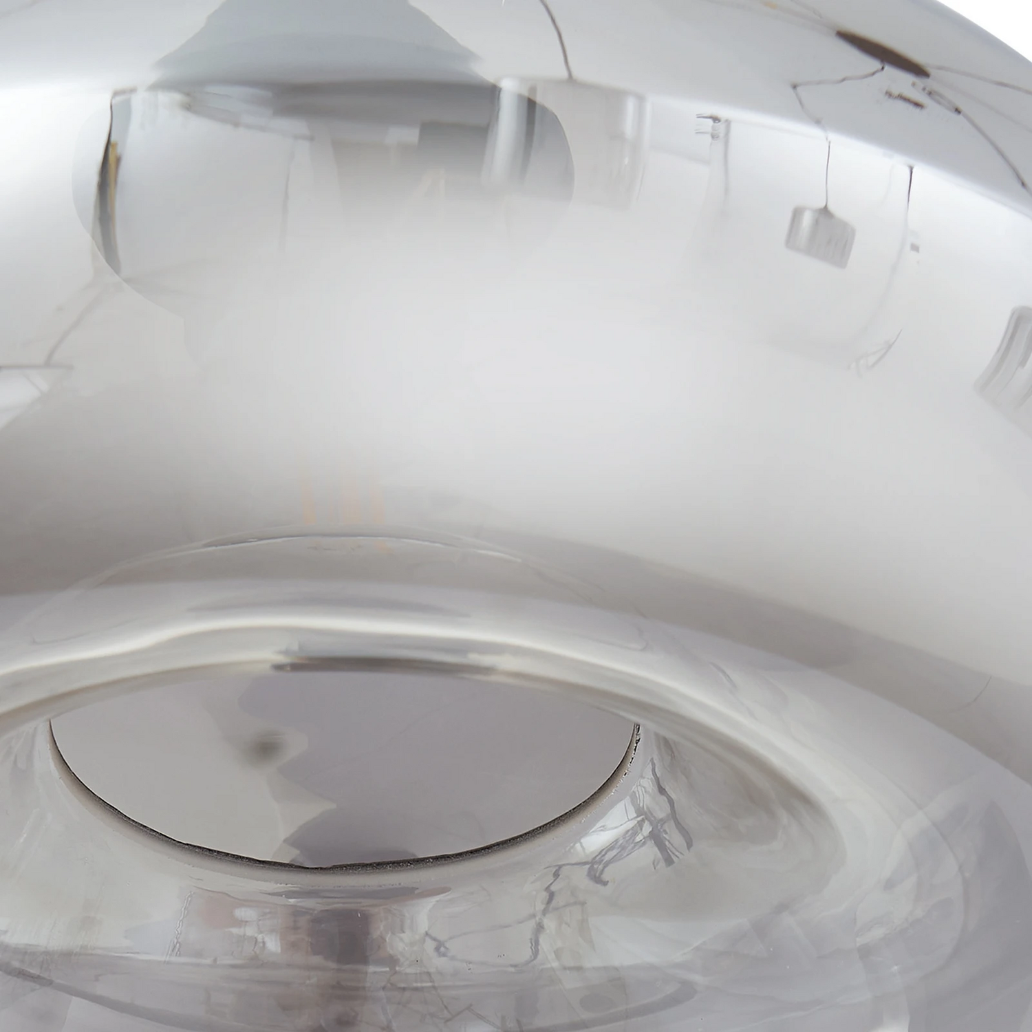 B-Ware Lindby Hängeleuchte Marla Hängelampe Deckenlampe 7-flammig Glas rauchgrau 128cm