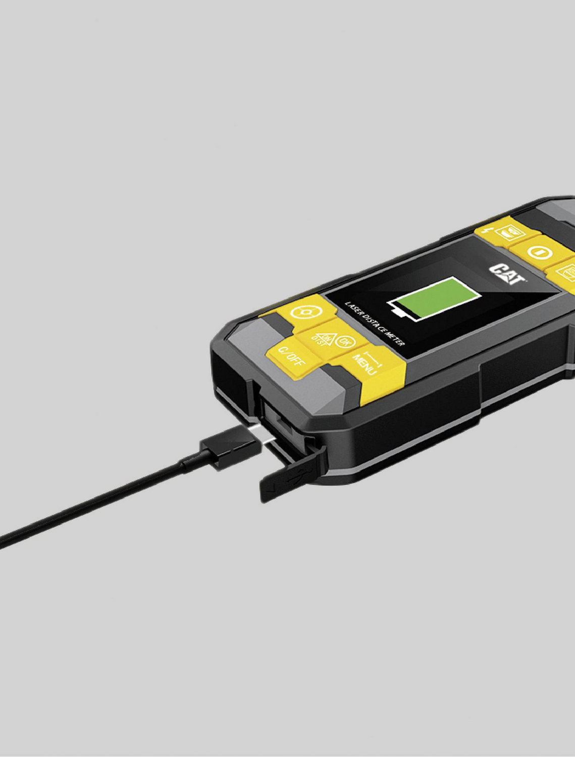 B-Ware Cat 4in1 Laser Entfernungsmesser Inkl. Kreuzlinienlaser Laserwerkzeuge