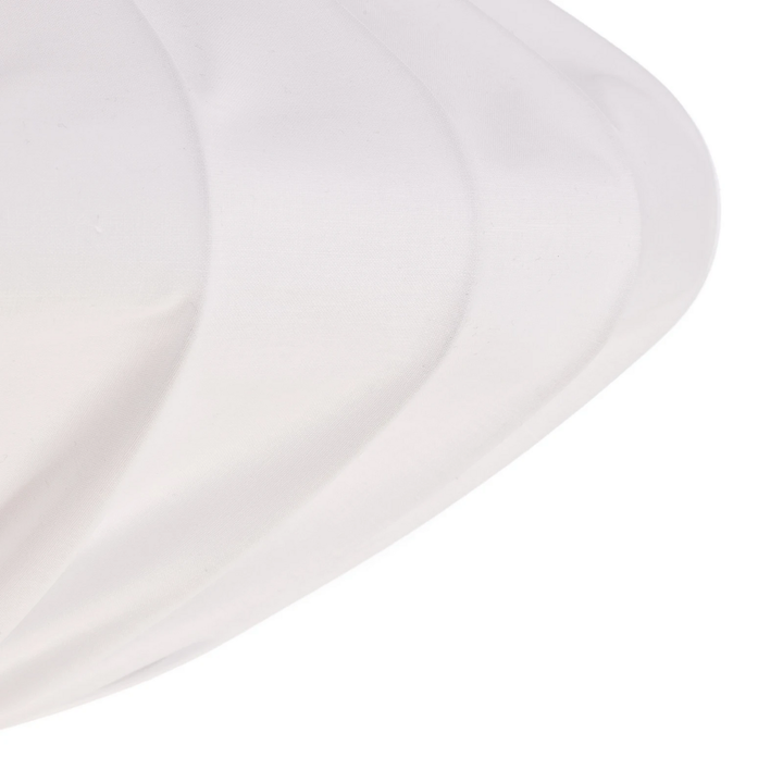 Envostar Orlanda Hängelampe Baumwolle weiß Ellipse Deckenlampe Lampe Leuchte