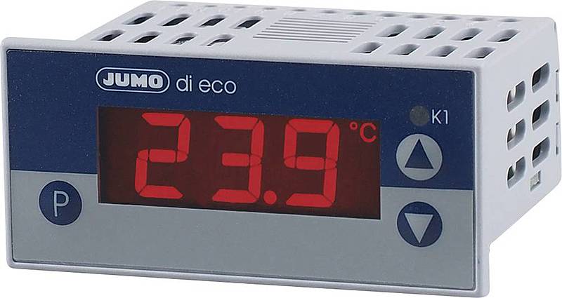 JUMO di eco Digitales Temperatur-Anzeigeinstrument Thermometer Temperatur 0-55°C
