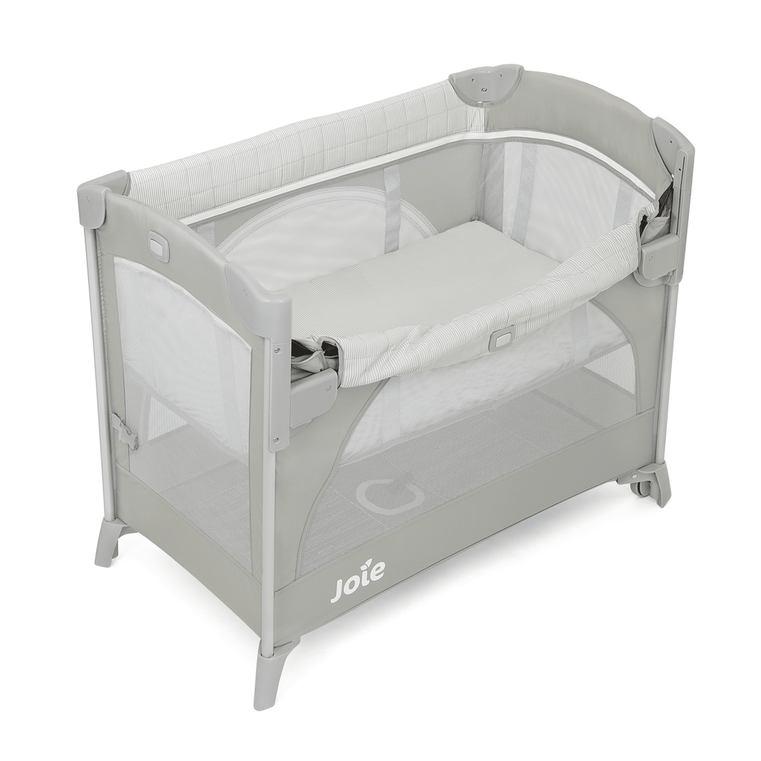 Joie Kubbie Sleep Wheat Beistellbett Babybett Kinderbett Anstellbett Babywiege