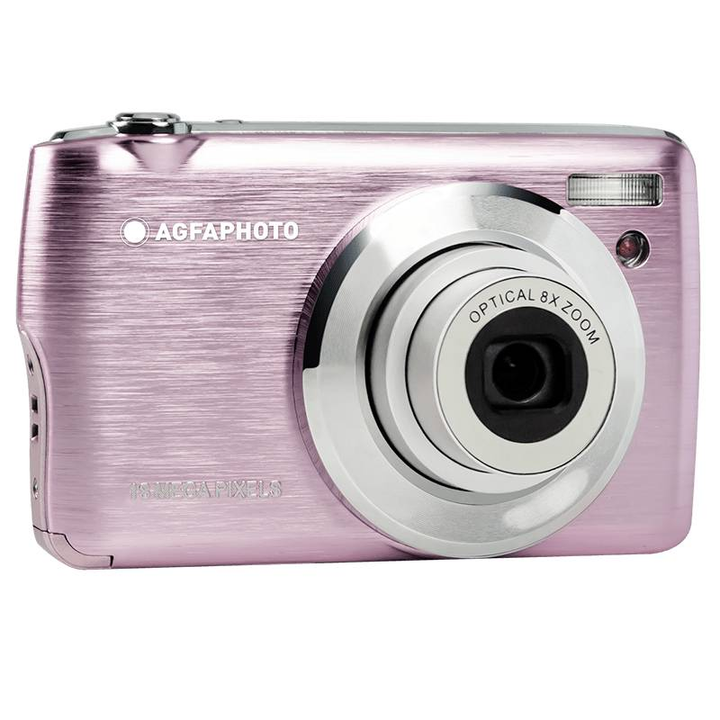 Agfa Photo Realishot Dc8200 Digitalkamera Pink Inkl Akku & Tasche Siehe Text/Foto B-Ware