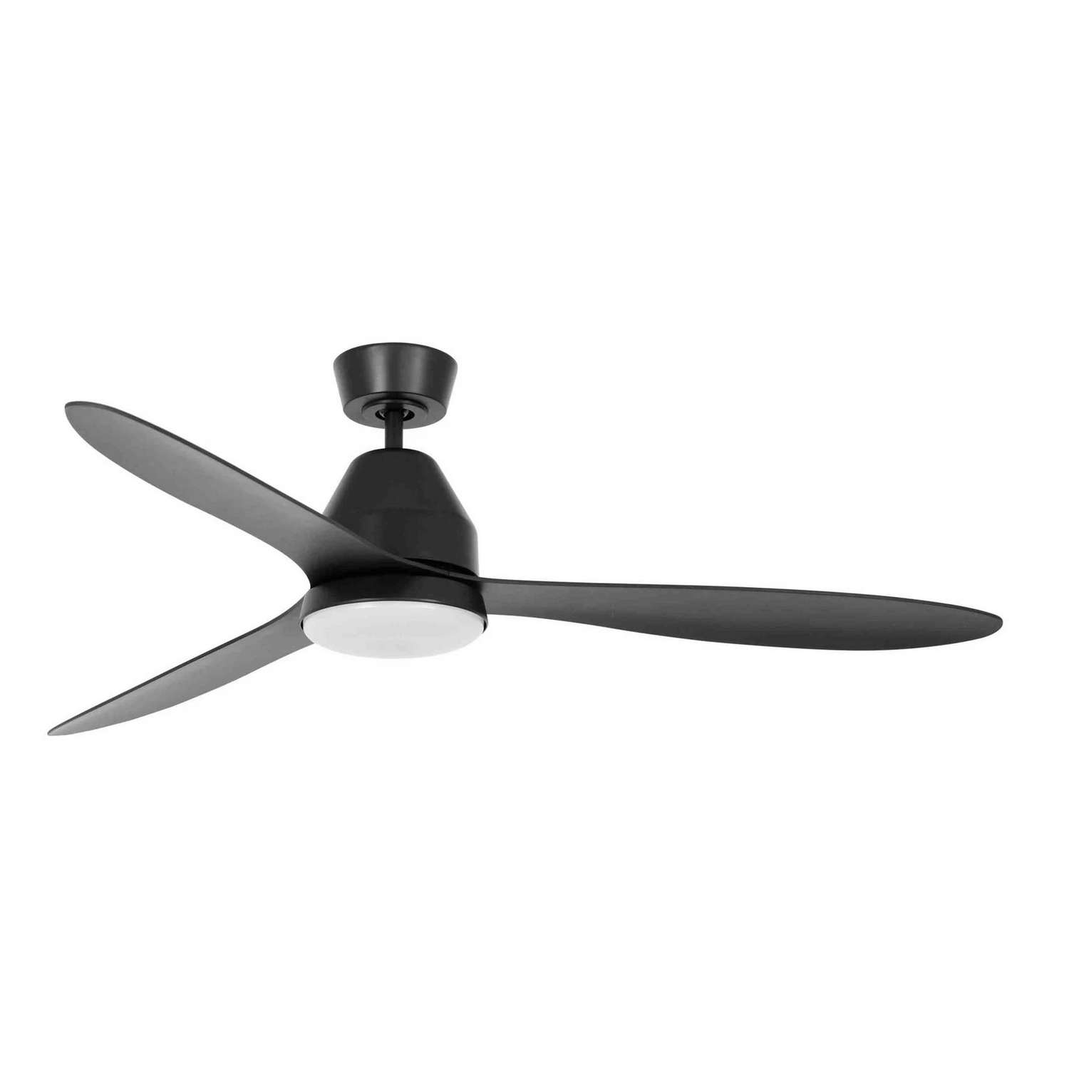 Beacon Lighting Deckenventilator mit Licht Whitehaven Ventilator schwarz leise