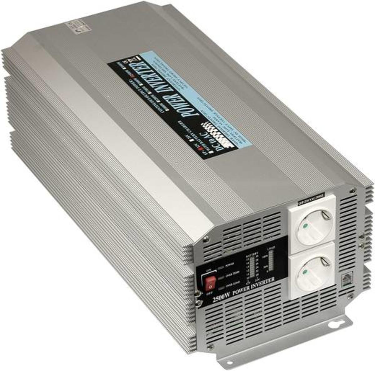 Mean Well A301-2K5-F3 Wechselrichter 2500 W 12 V/DC - 15 V/DC getaktet - 4021087006118