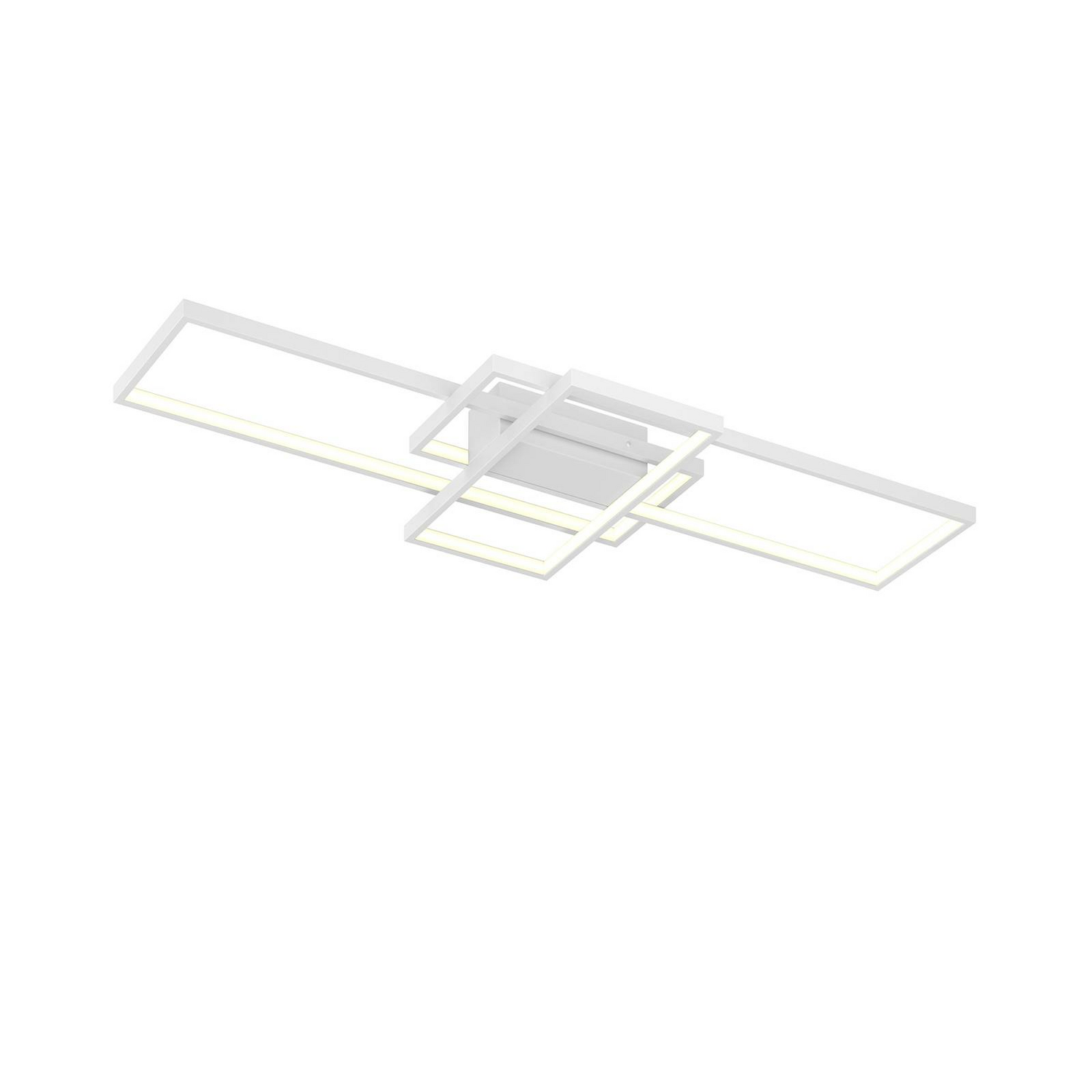 B-Ware Lindby Deckenleuchte Decklampe Led Poppy Dimmfunktion Aluminium Weiss Warmwe28