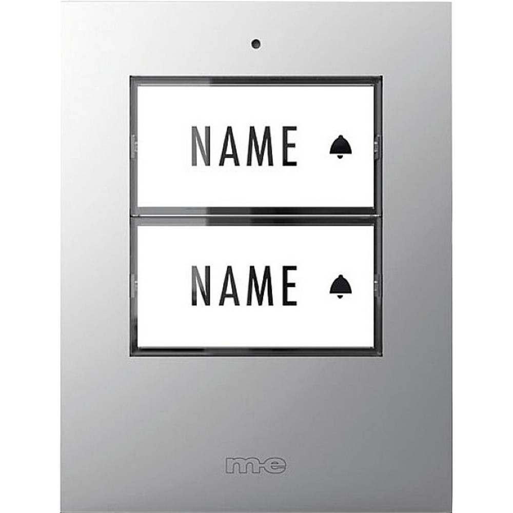 M E Modern Electronics 41304 Funkklingel Sender Beleuchtet Namensschild Klingel B-Ware - 4250109132850