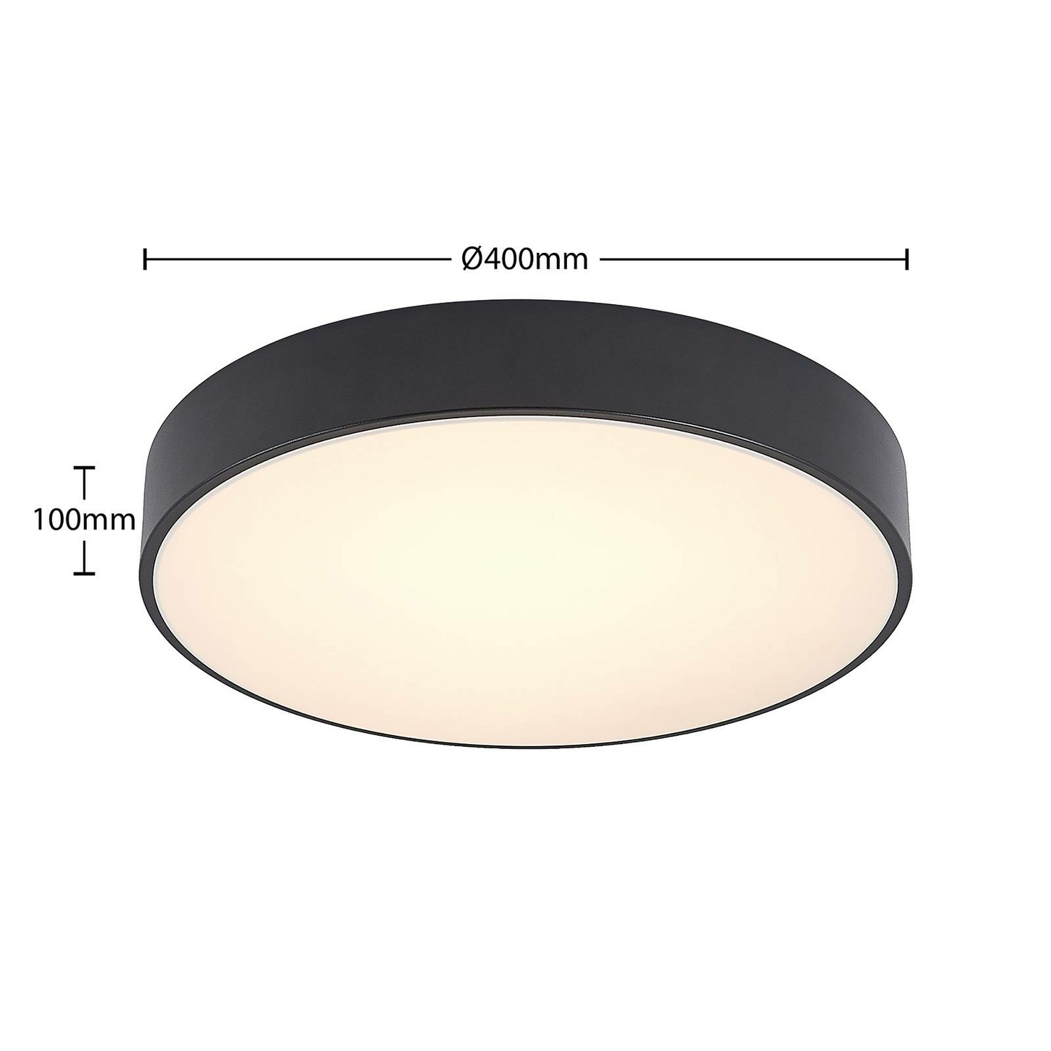 Plafonnier LED Lindby Milada, lampe de salon, lampe de plafond, éclairage décoratif, luminaire