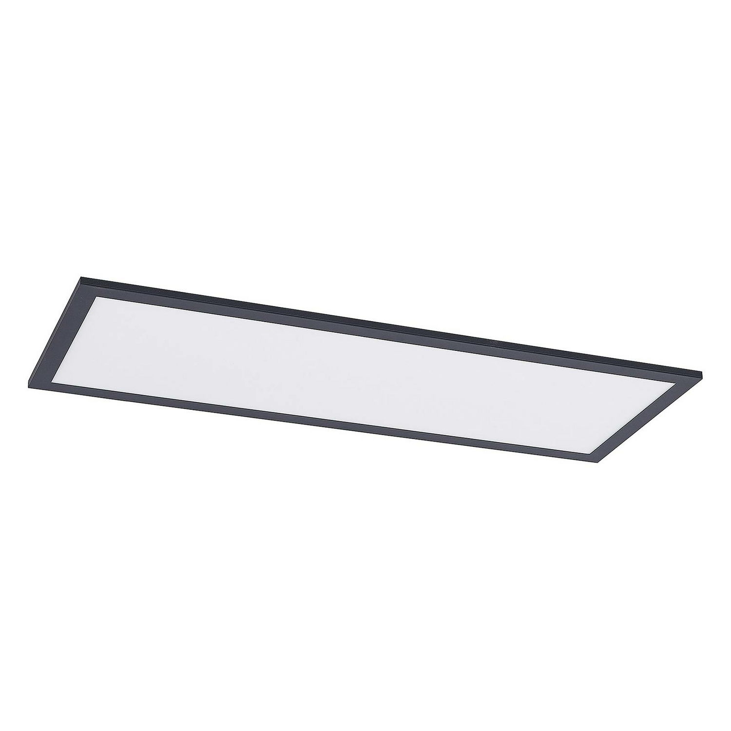 B-Ware Lindby Nelios Led Deckenlampe Deckenlampe Lampe Led Cct 80 X 30 Cm Schwarz Weiß