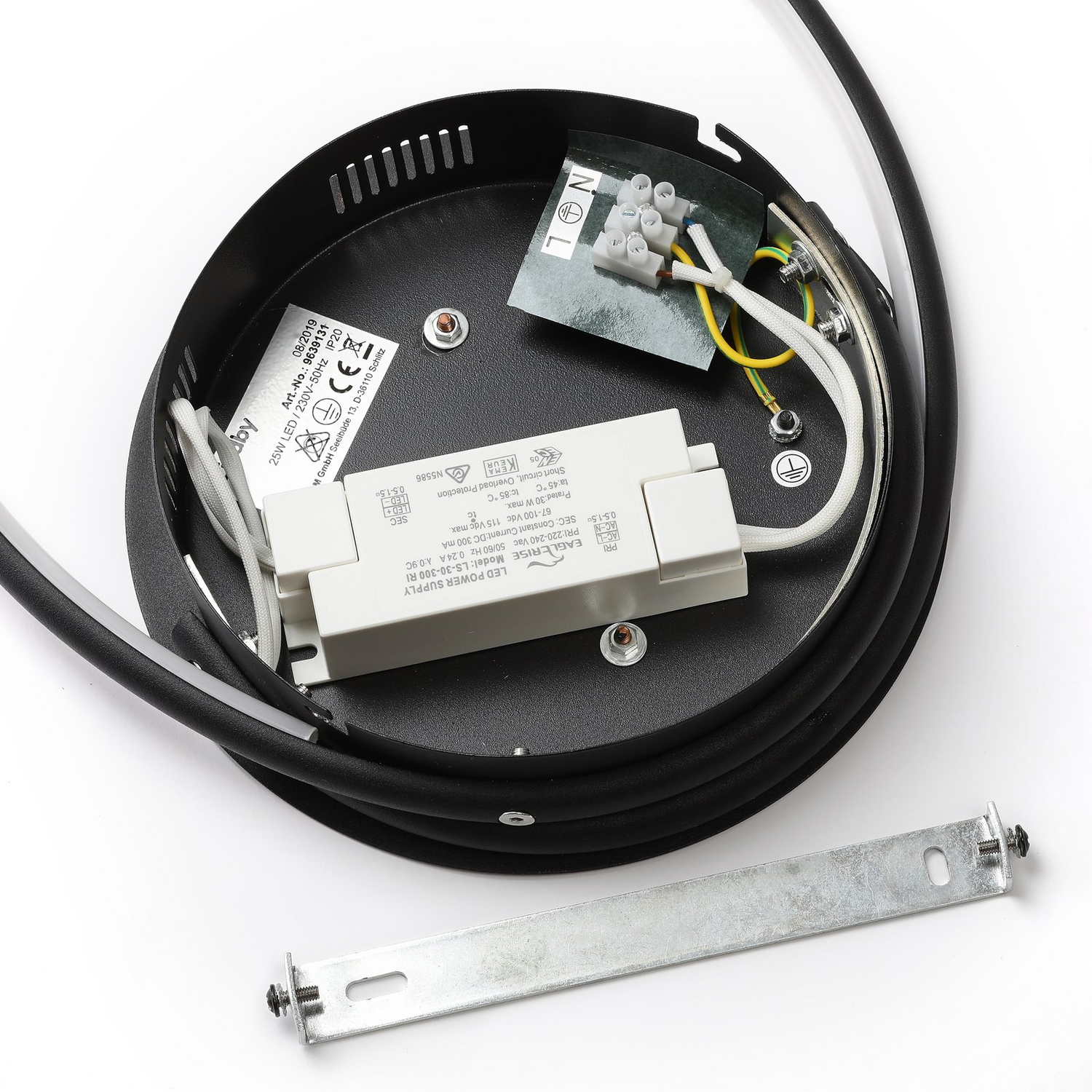 Lindby Joline Led Deckenlampe Deckenleuchte Hängelampe Lampe Led 28 W Schwarz260 B-Ware - 4251096564044