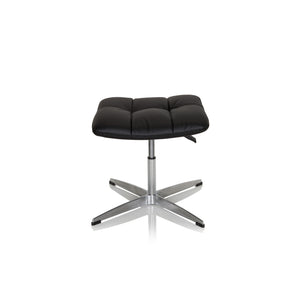 B-Ware hjh OFFICE Hocker Drehstuhl SARANTO Sitzhocker Sitz-Hocker Kunstleder schwarz
