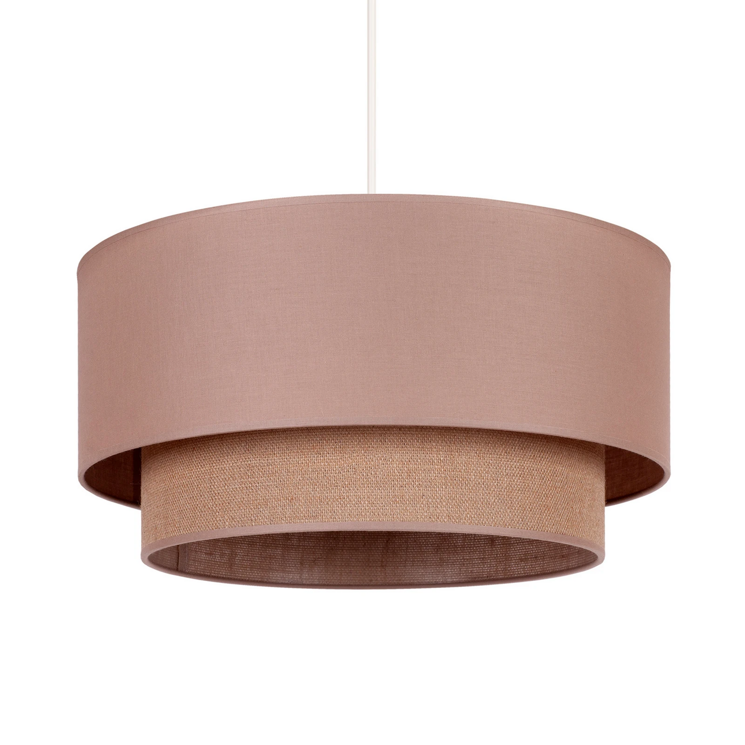 Euluna Hängeleuchte Boho Hängelampe Deckenlampe Lampe ø45cm 1flg Cappuccino/Jute B-Ware - 5903689189798