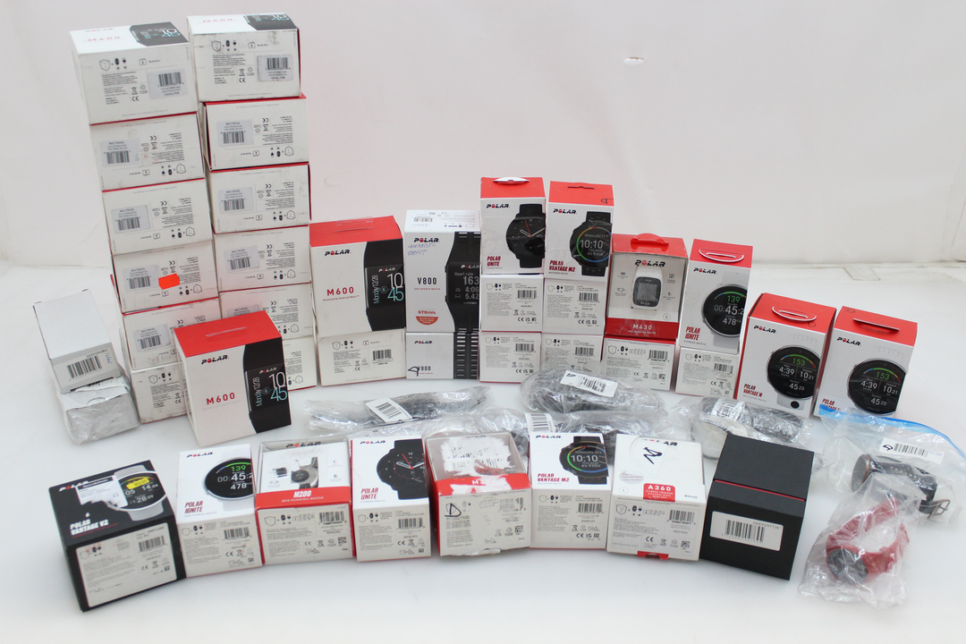 48x Beschädigte Polar Uhren Sportuhre Smartwatch Fitnessuhr Defekt Unvollständig D-Ware