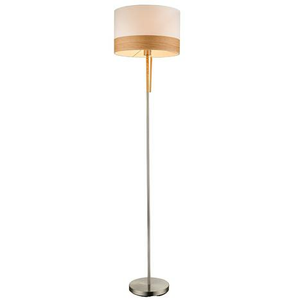 Lampadaire Globo Libba, lampe sur pied, ampoule E27 avec interrupteur à tirette, produit de seconde main
