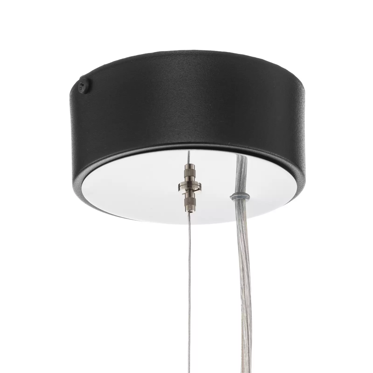 Hängeleuchte Vento Schwarz ø 50 Cm Hängelampe Pendelleuchte Pendellampe Leuc316 B-Ware - 5905563000496