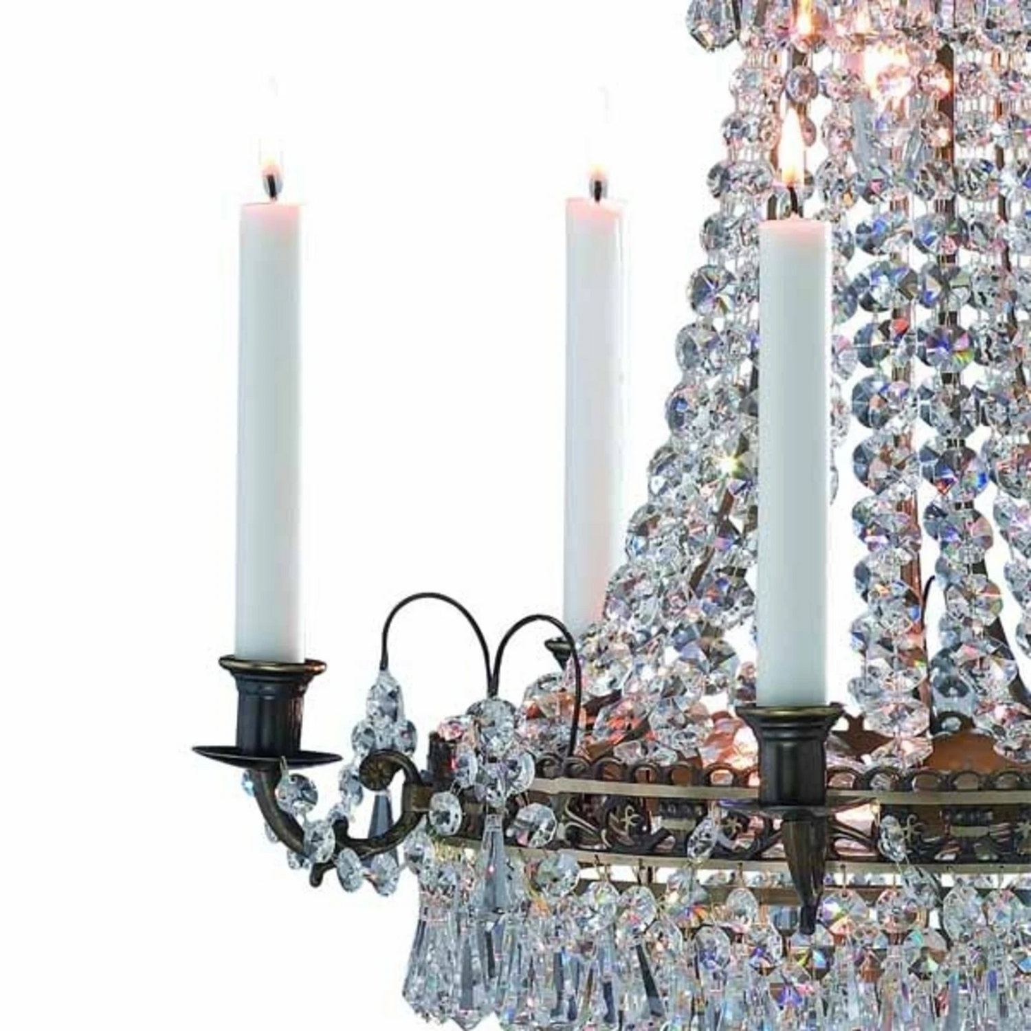 Markslöjd Prächtiger Kerzen Kronleuchter Läckö 48 Cm Deckenlampe Deckenleuchte B-Ware - 7394472192558