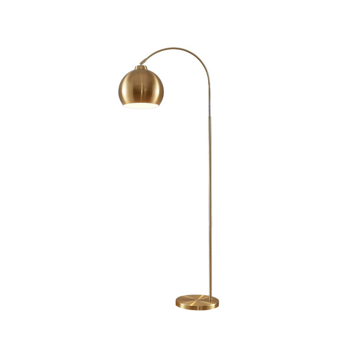Lindby Bogenstehlampe Moisia Stehleuchte Stehlampe Lampe Leuchte E27 Messing318 B-Ware