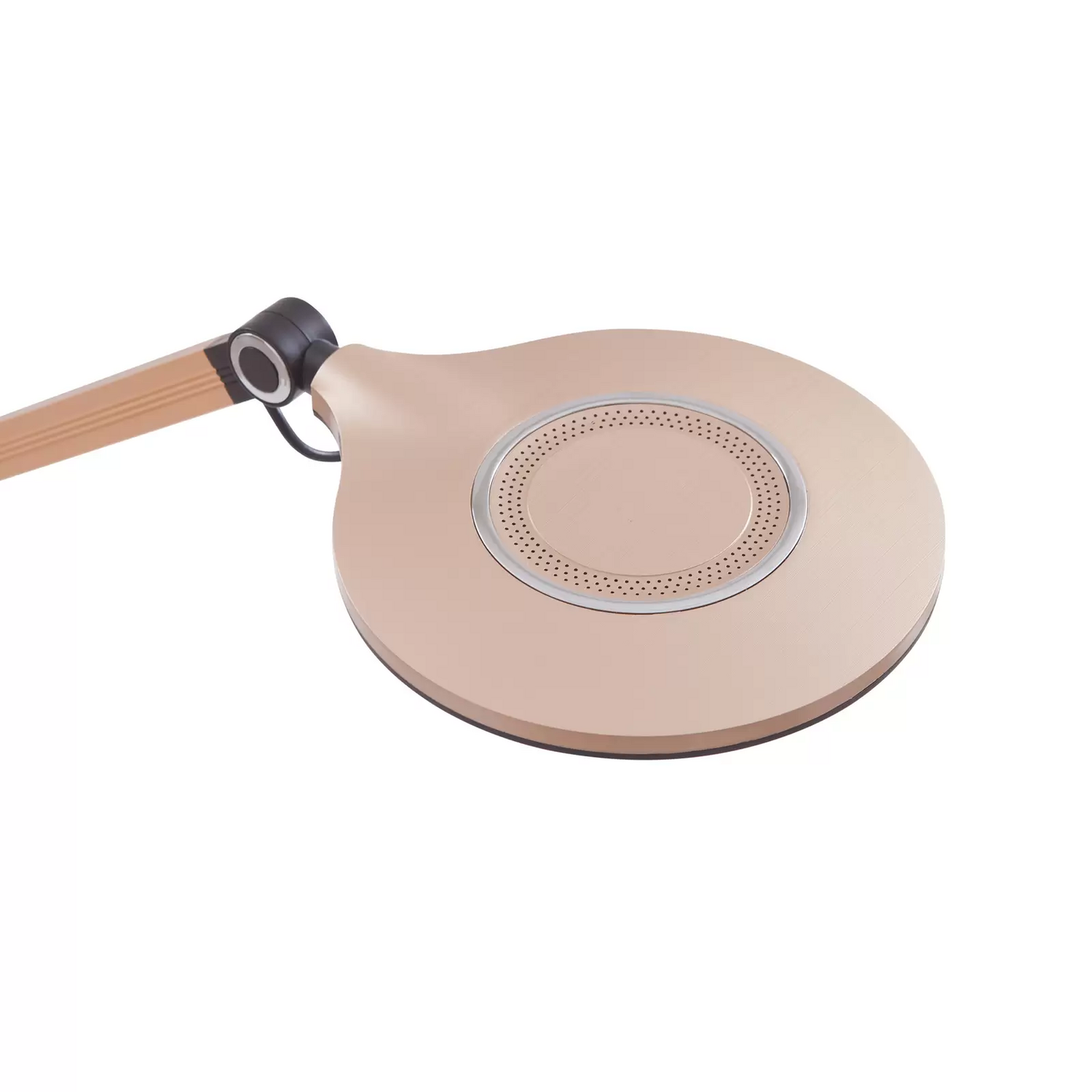 B-Ware Lindby Tischleuchte Schreibtischlampe Led Nyxaris Gold Metall Kabellose Lades50