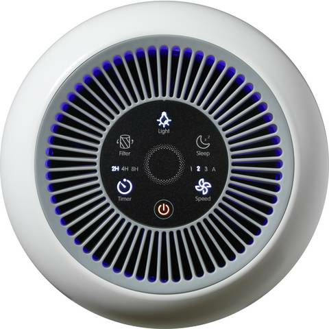 B-Ware Sygonix Sy 4535298 Luftreiniger Filter Ionisator Ventilator Weiß