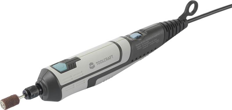 Machine à graver professionnelle TOOLCRAFT 18 V CC avec accessoires et coffret inclus