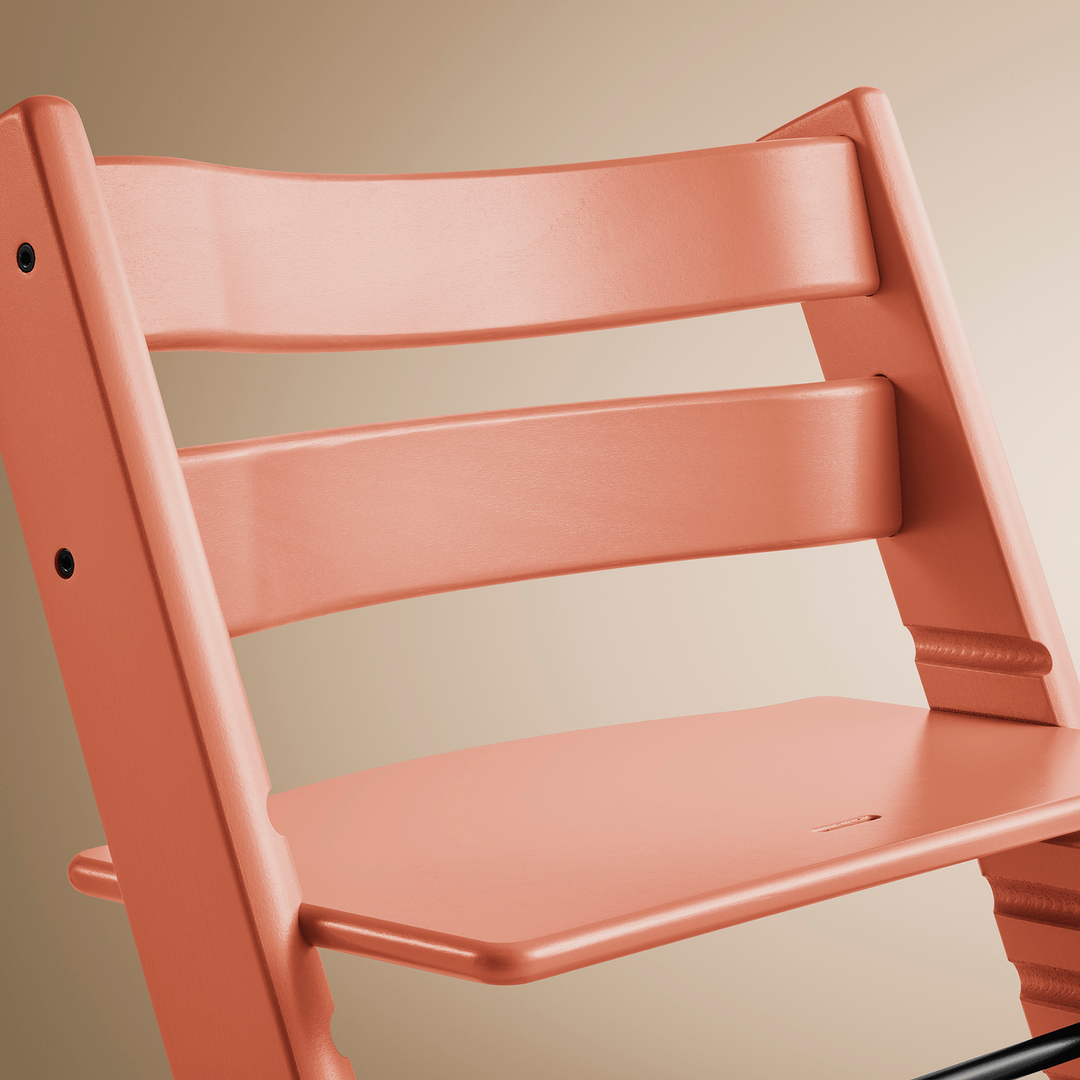 Stokke Hochstuhl Tripp Trapp Terracotta Babystuhl Kinderstuhl Möbel Sitzmöbel B-Ware
