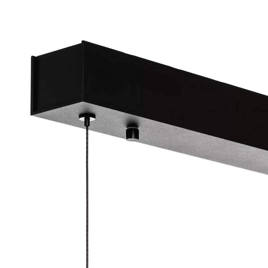 Quitani Led Hängelampe Kiere Eiche/Schwarz 118cm Hängeleuchte Lampe Leuchte Spot B-Ware - 4251911779592