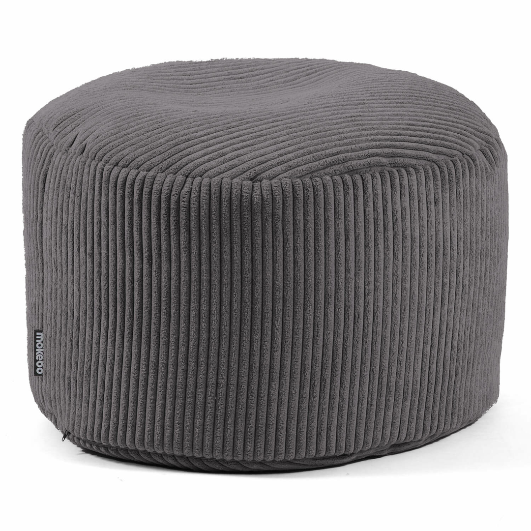 Mokebo Pouf, Hocker O. Sitzhocker Aus Cord 40x60 Cm 'Der Faule Lenz', Bodenkisse B-Ware