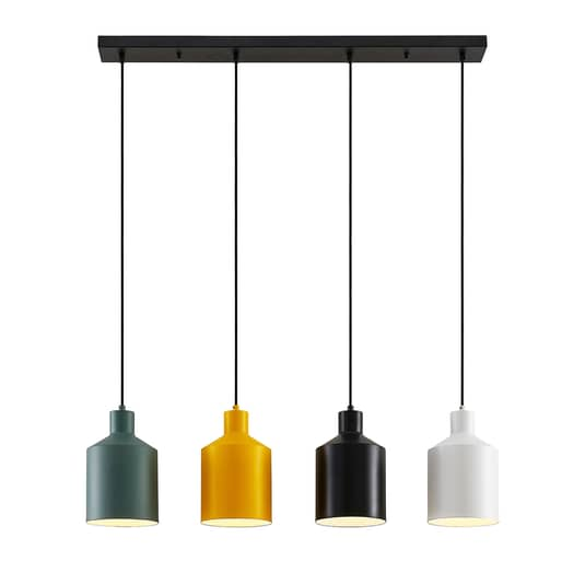 Lindby Tirane Hängeleuchte Hängeleuchte Lampe Leuchte Bunte Schirme Eisen225 B-Ware - 8502193162402