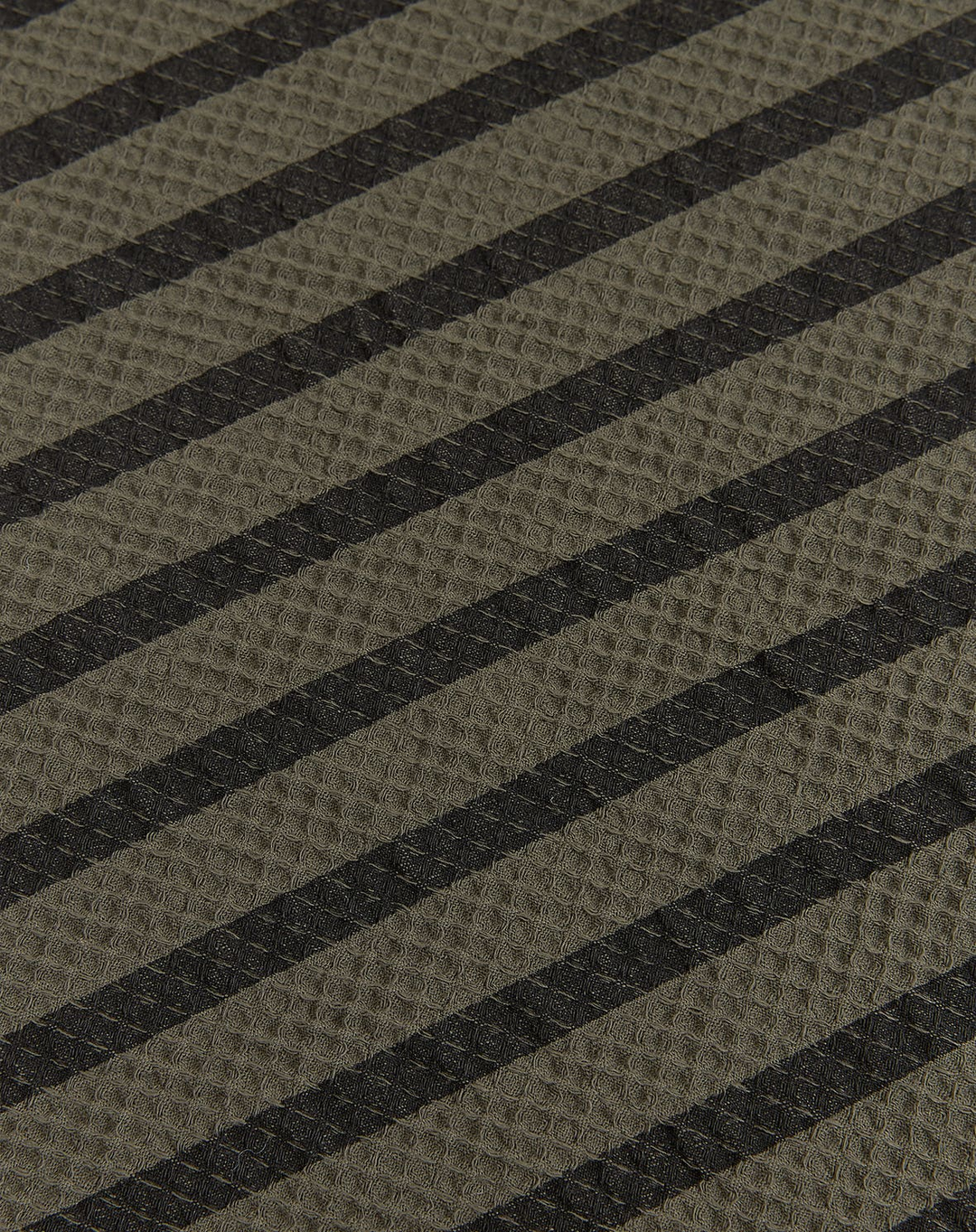 Nobodinoz Landscape Matte Bodenmatte Vetiver 60 x 120 cm gestreift