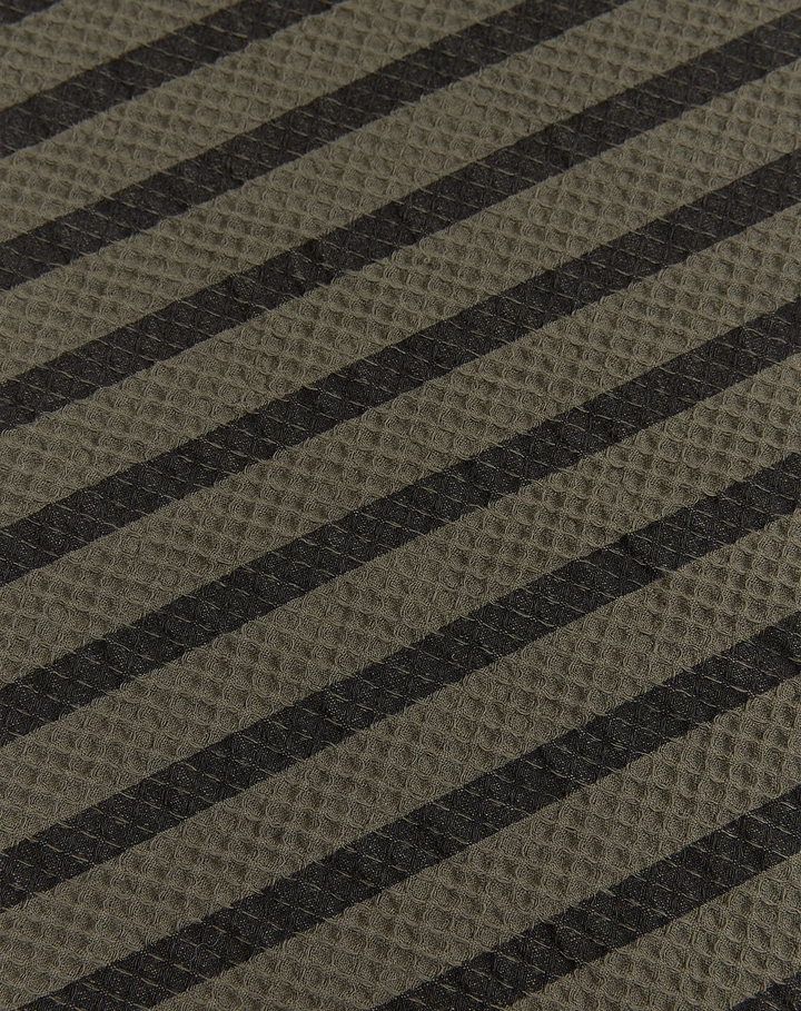 Nobodinoz Landscape Matte Bodenmatte Vetiver 60 x 120 cm gestreift