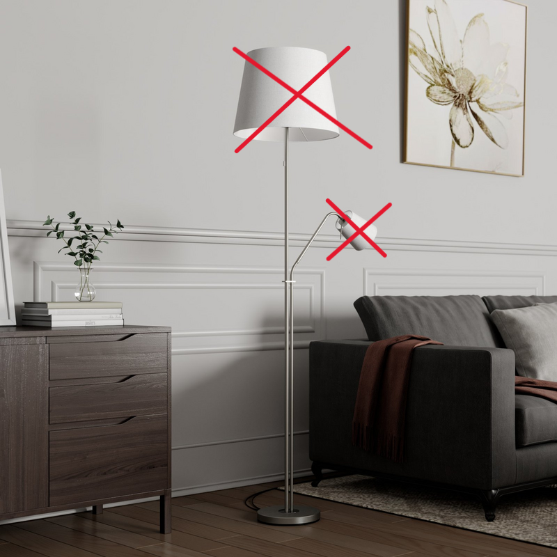 Lindby Nantwin Stehleuchte Stehlampe Standleuchte Standlampe SIEHE TEXT/FOTO