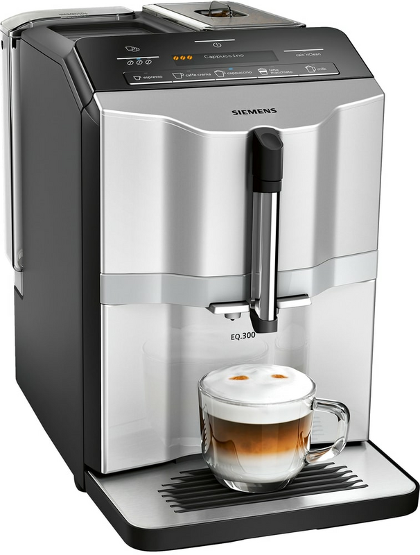 Siemens EQ.300 TI353501DE silber Kaffeevollautomat Kaffeeautomat Kaffeemaschine