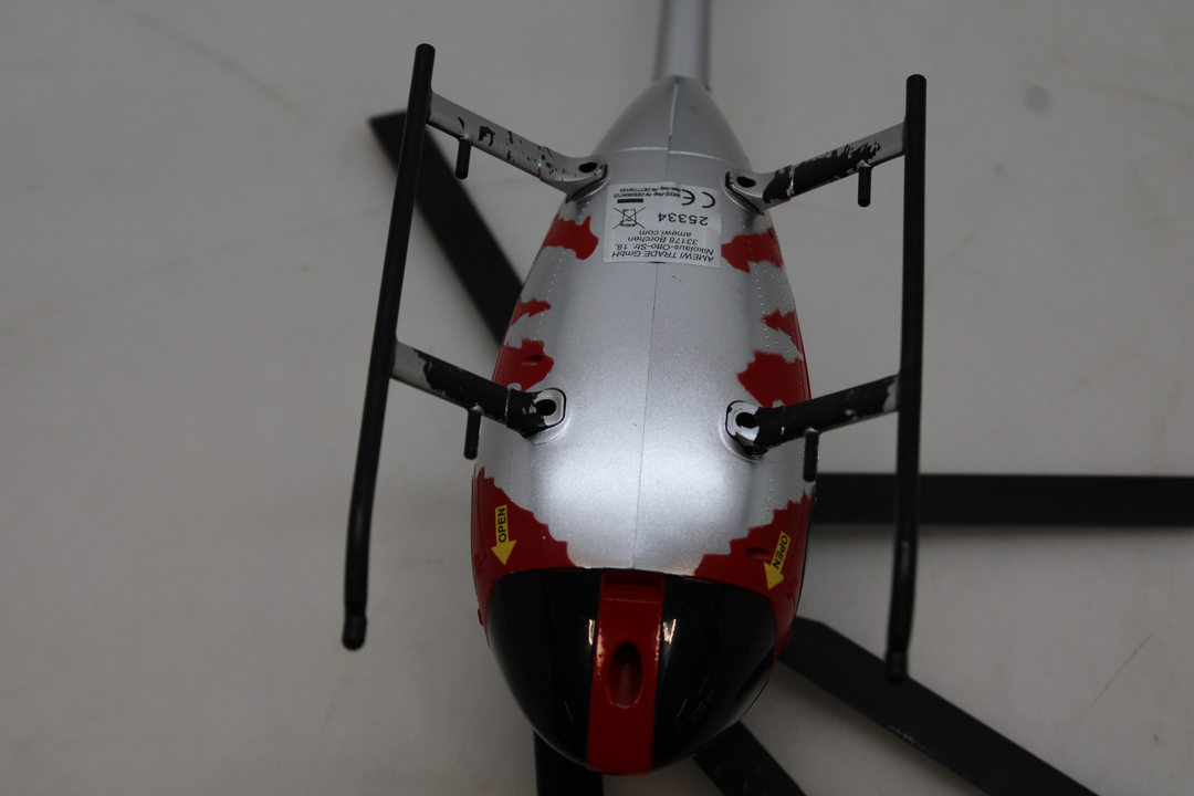 Amewi AFX MD500E Zivil RC Hubschrauber Helikopter Heli Modellbau DEFEKTWARE