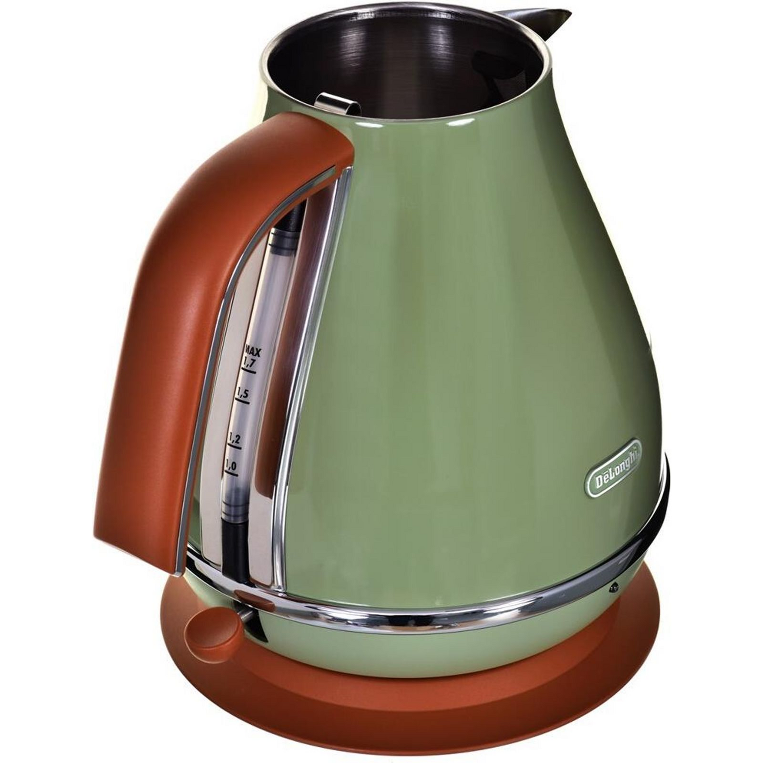 De Longhi Kbov 2001.Gr Wasserkocher Olive Haushaltsgerät Küchengerät Defektware D-Ware - 8004399771987