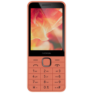 Nokia 215 4G Téléphone portable à clavier couleur pêche