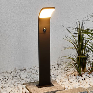 Lampe de jardin LED Timm de catégorie B, avec détecteur de mouvement, 60 cm